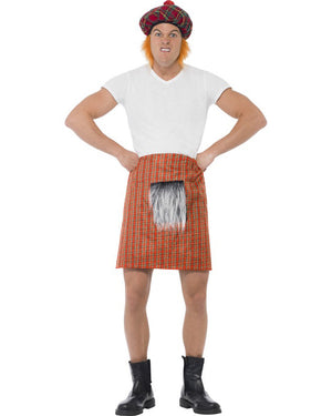 Tartan Scotsman Mens Costume Kilt