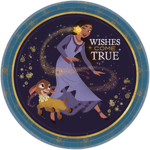 Disney Wish 9in/23cm Plates NPC 8Pk