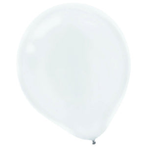 White 30cm Pearl Latex Balloon Pack of 15