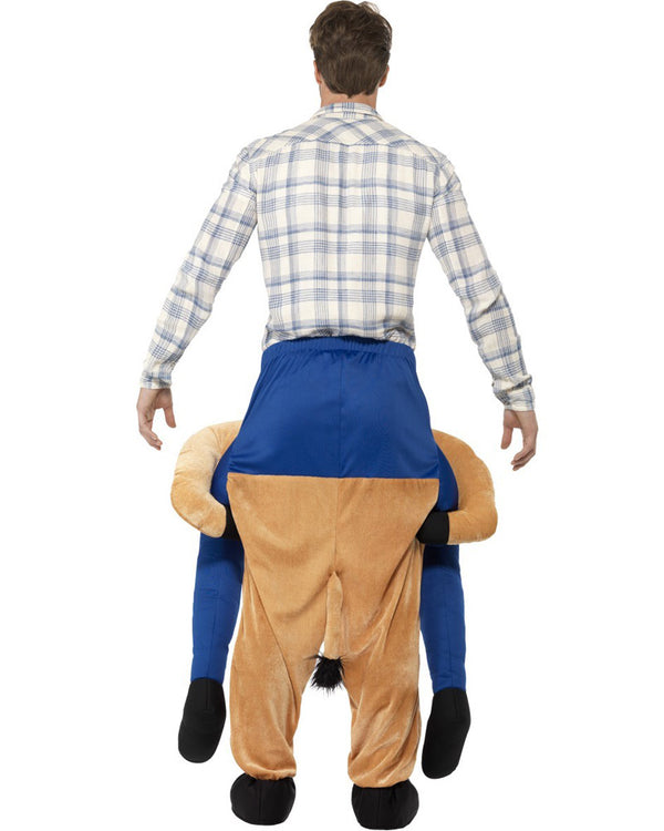 Horse Piggyback Mens Costume
