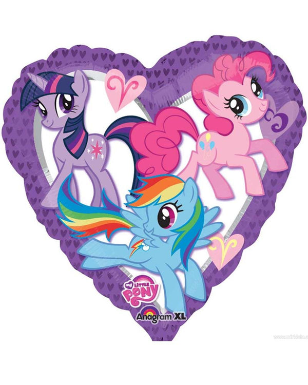 My Little Pony Heart Foil Balloon