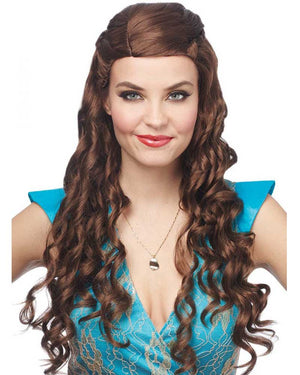 Medieval Princess Brown Wig