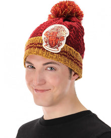 Harry Potter Gryffindor Heathered Pom Beanie