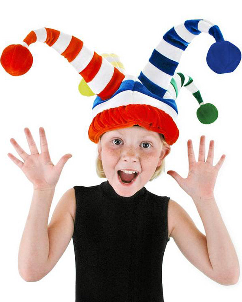 Wacky Jester Plush Hat