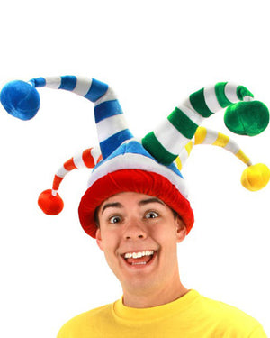 Wacky Jester Plush Hat