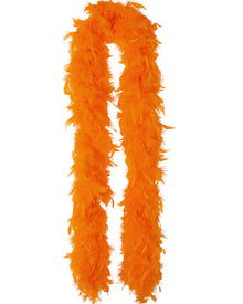 Orange Feather Boa