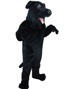 Black Lab Professional Mascot Costume
