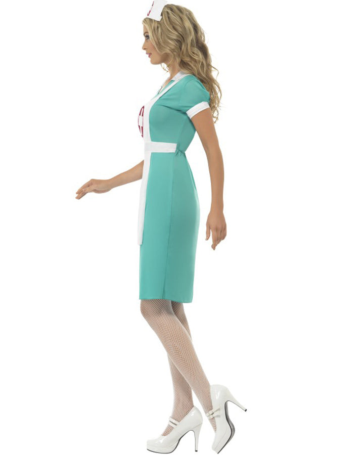 Scrub Nurse Womens Costume