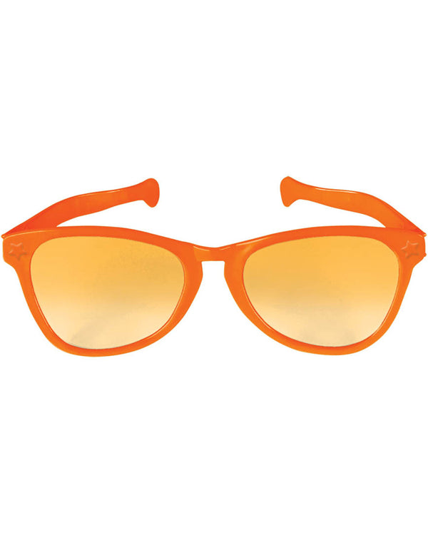 Orange Jumbo Glasses