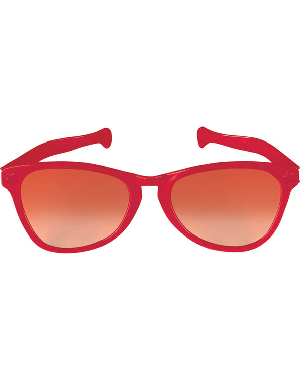 Red Jumbo Glasses