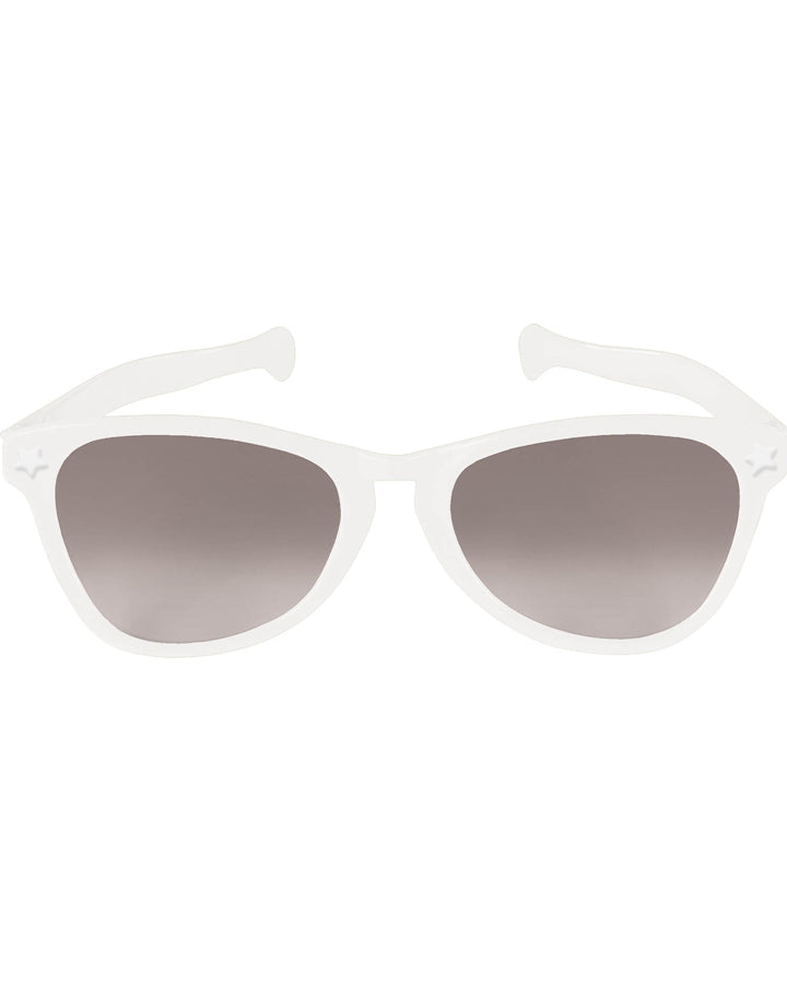 White Jumbo Glasses