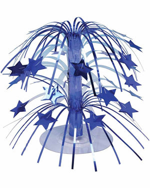 Blue Mini Cascade Centrepiece