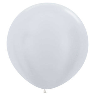 Sempertex 60cm Satin Pearl Latex Balloons 406 3PK Pack of 3