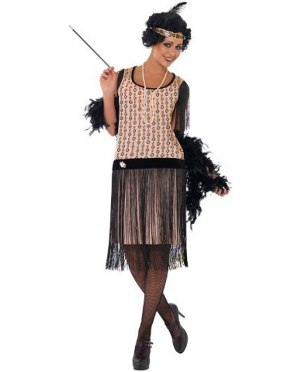 1920s Coco Flapper Womens Costume
