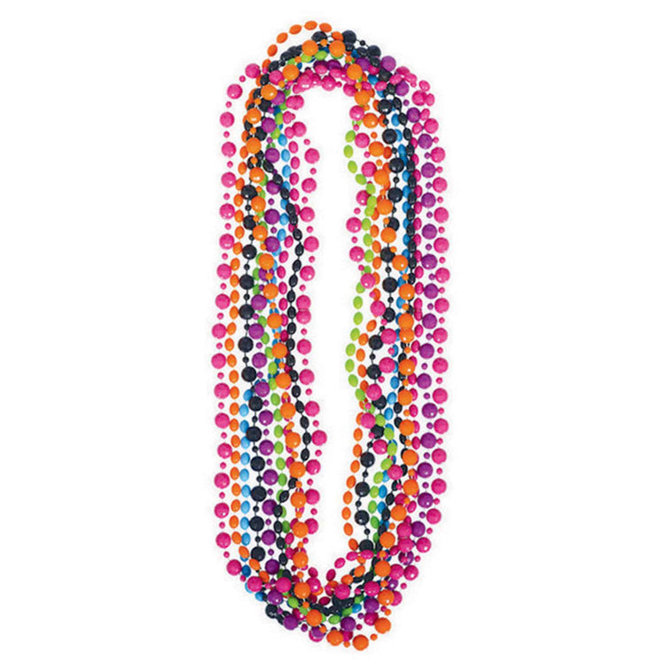 80s Party Beads Pack of 10