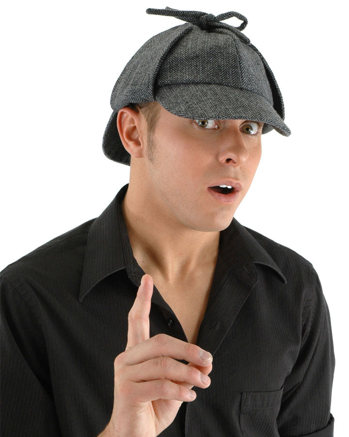 Sherlock Holmes Deerstalker Deluxe Hat – CostumeBox Australia