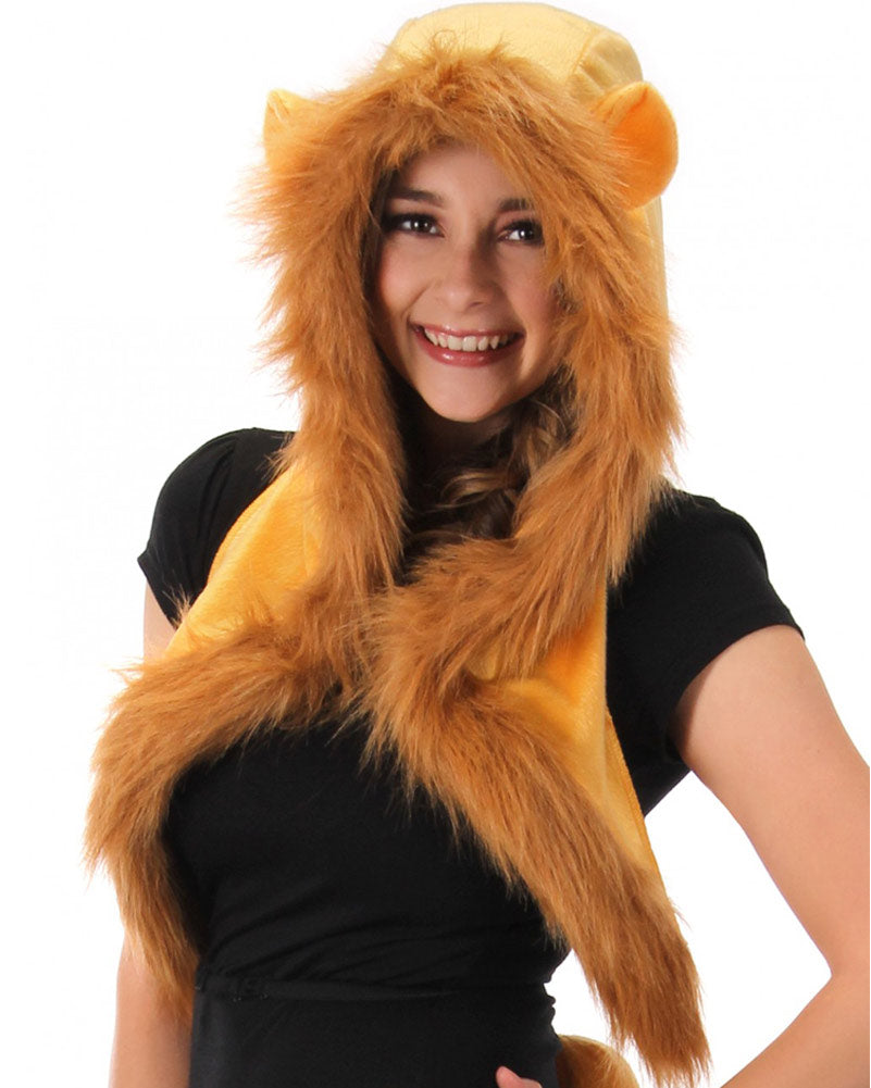 Lion Plush Deluxe Hood