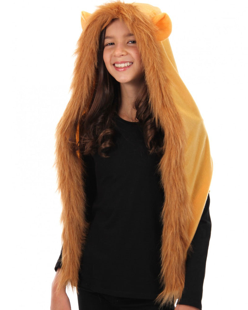 Lion Plush Deluxe Hood