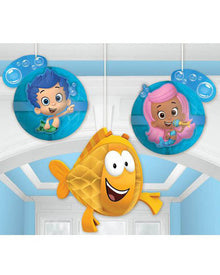 Bubble Guppies Honeycomb Decorations Pack of 3