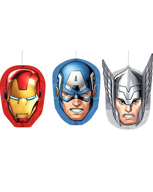 Marvel Epic Avengers Honeycomb Decorations