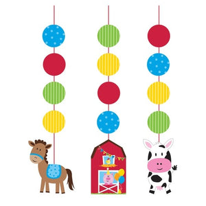 Farmhouse Fun Printed Hanging Cut Outs Pack of 3