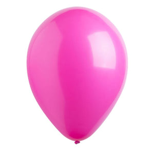 Latex Balloons 30cm Bulk Pack 200CT Fashion Hot Pink