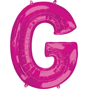 SuperShape Letter G Pink Balloon