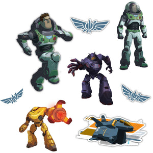 Buzz Lightyear Cutouts Pack of 8