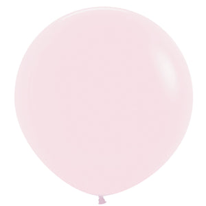 Sempertex 90cm Pastel Matte Pink Latex Balloons 609, 2PK Pack of 2
