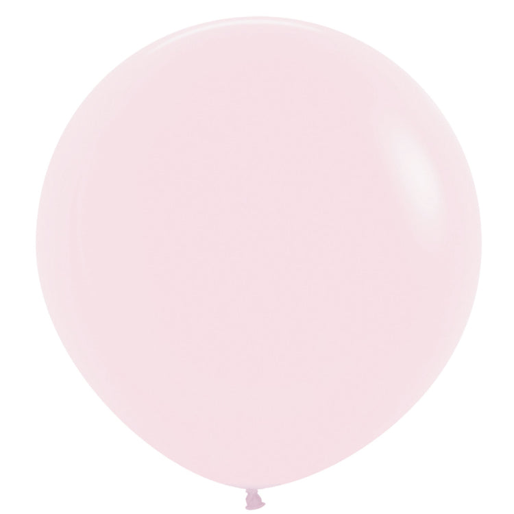Sempertex 90cm Pastel Matte Pink Latex Balloons 609 2PK Pack of 2