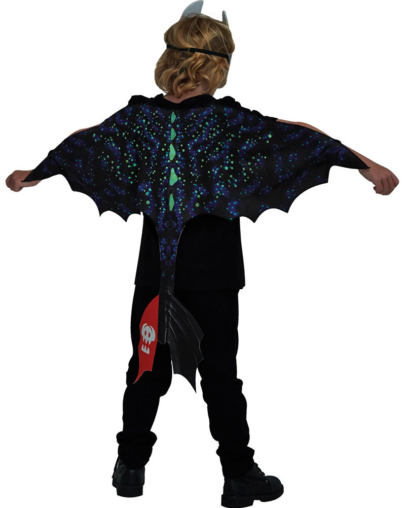 How to Train Your Dragon 3 Glow in the Dark Toothless Costume Kit