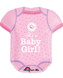 Its a Girl Supershape Foil Balloon 60cm