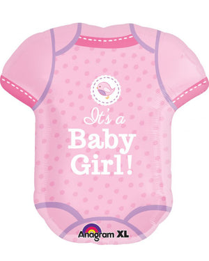 Its a Girl Supershape Foil Balloon 60cm