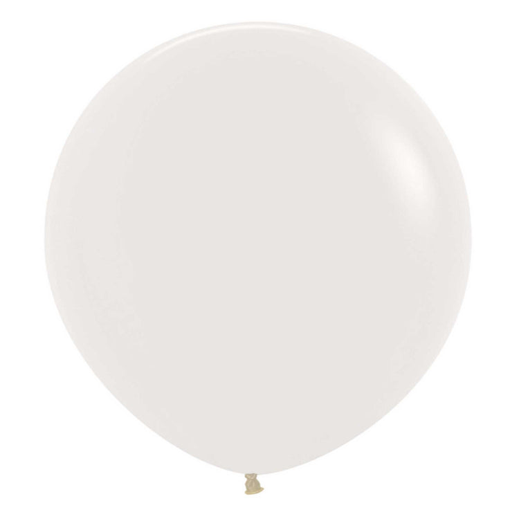 Sempertex 60cm Crystal Clear Latex Balloons 390 3PK Pack of 3