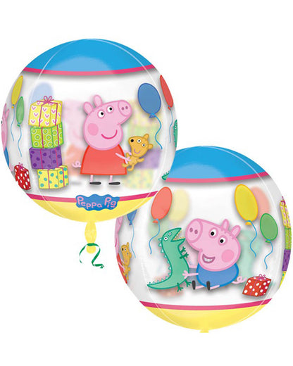Peppa Pig Orbz Clear Balloon