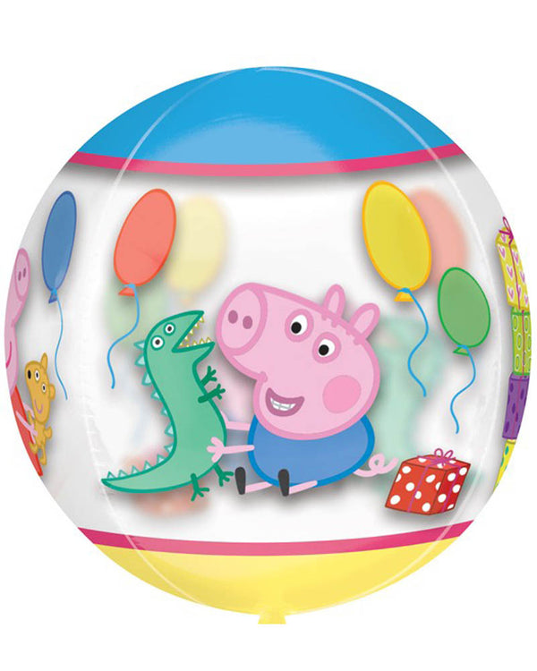 Peppa Pig Orbz Clear Balloon
