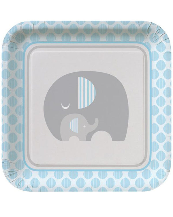 Little Peanut Boy 23cm Party Plates Pack of 8