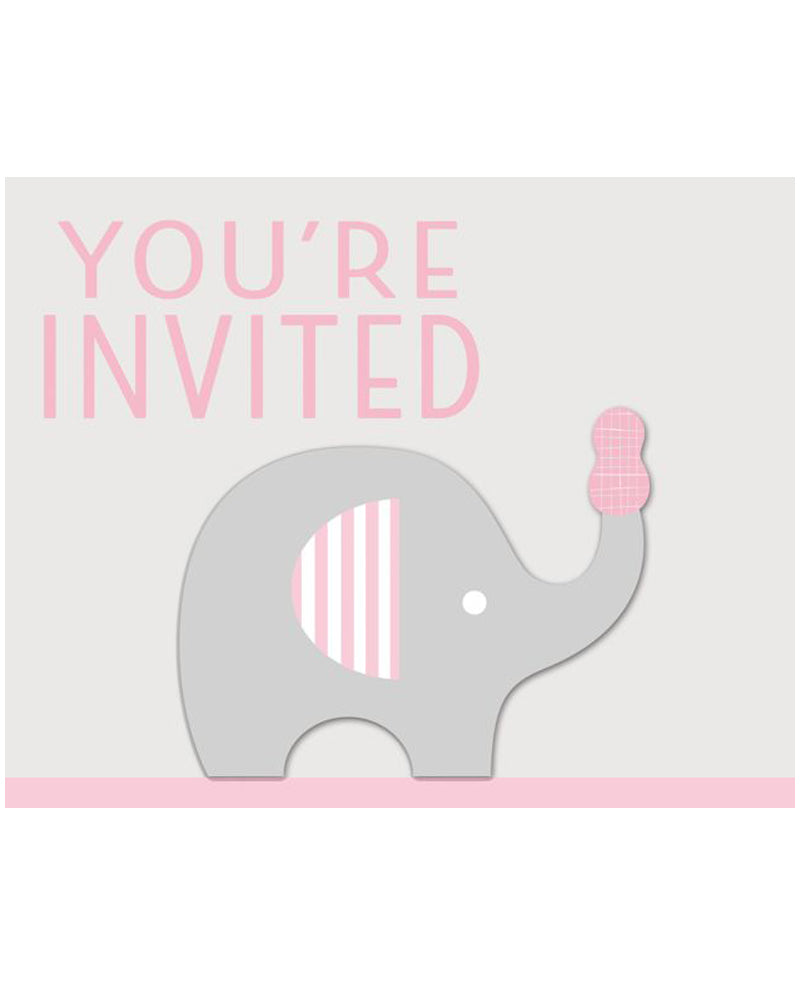 Little Peanut Girl Invitations Pack of 8