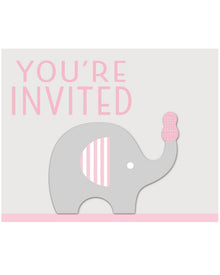 Little Peanut Girl Invitations Pack of 8