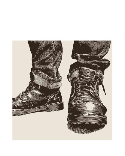 Bourbon Trail Boots Lunch Napkins Pack of 16