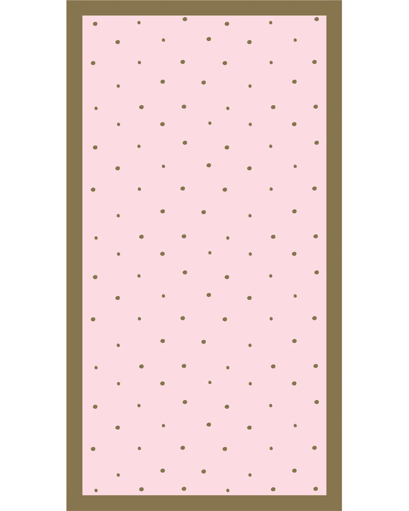 Gilded Geo Sprinkle Pink and Blue Guest Napkins Pack of 16