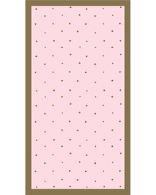 Gilded Geo Sprinkle Pink and Blue Guest Napkins Pack of 16