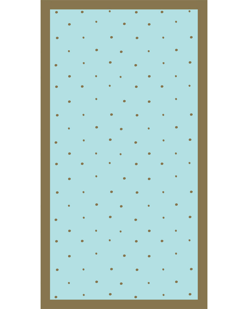 Gilded Geo Sprinkle Pink and Blue Guest Napkins Pack of 16
