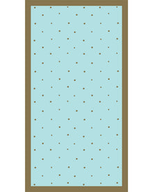 Gilded Geo Sprinkle Pink and Blue Guest Napkins Pack of 16