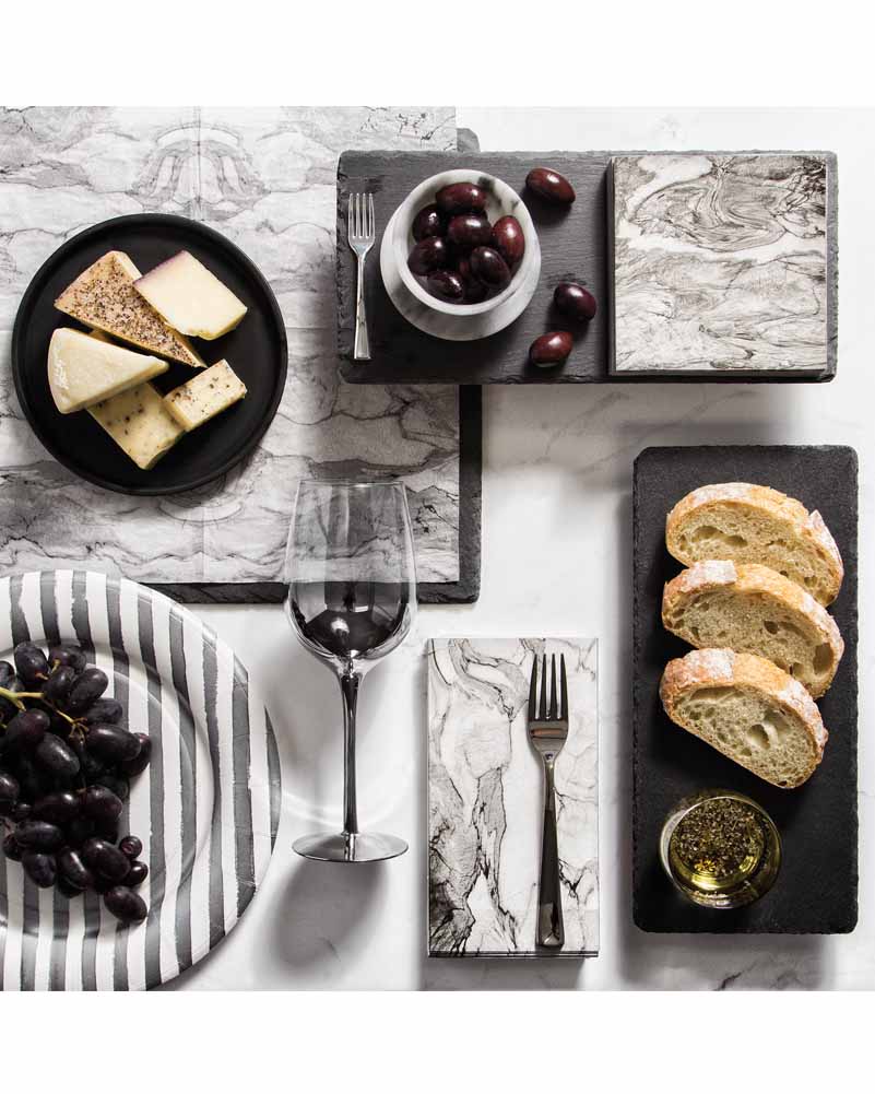 Marble Roma Beverage Napkins Pack of 24