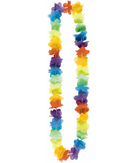 Multi Coloured Hawaiian Leis Pack of 25