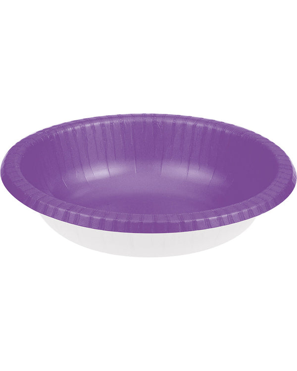 Amethyst Paper Bowls 590ml Pack of 20