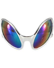Close Encounter Silver and Rainbow Deluxe Glasses