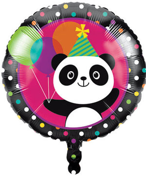 Panda Monium Foil Balloon 46cm