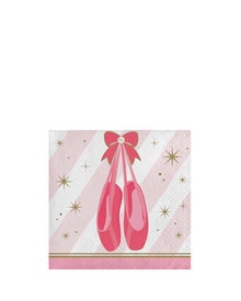 Twinkle Toes Beverage Napkins Pack of 16